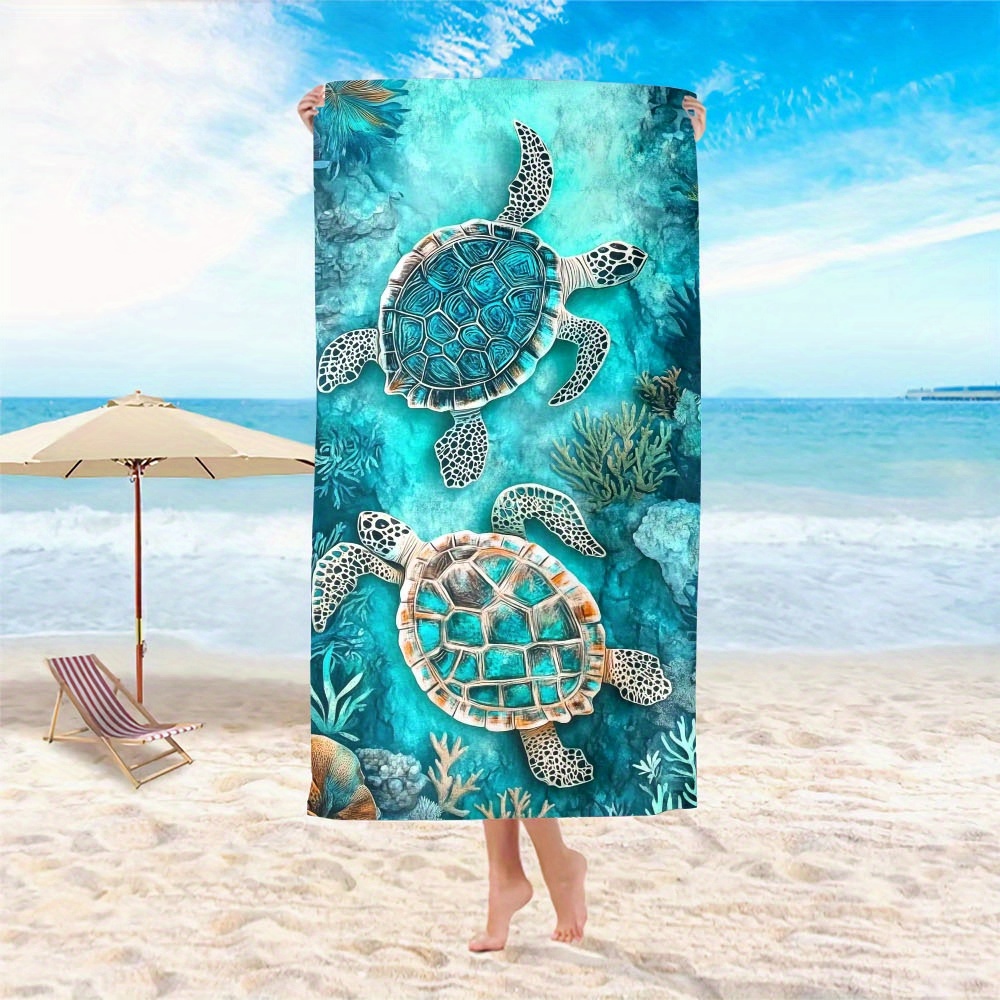 Extra Großes Mikrofaser Strandtuch Schnelltrocknend Und Sandfrei_voghion.com