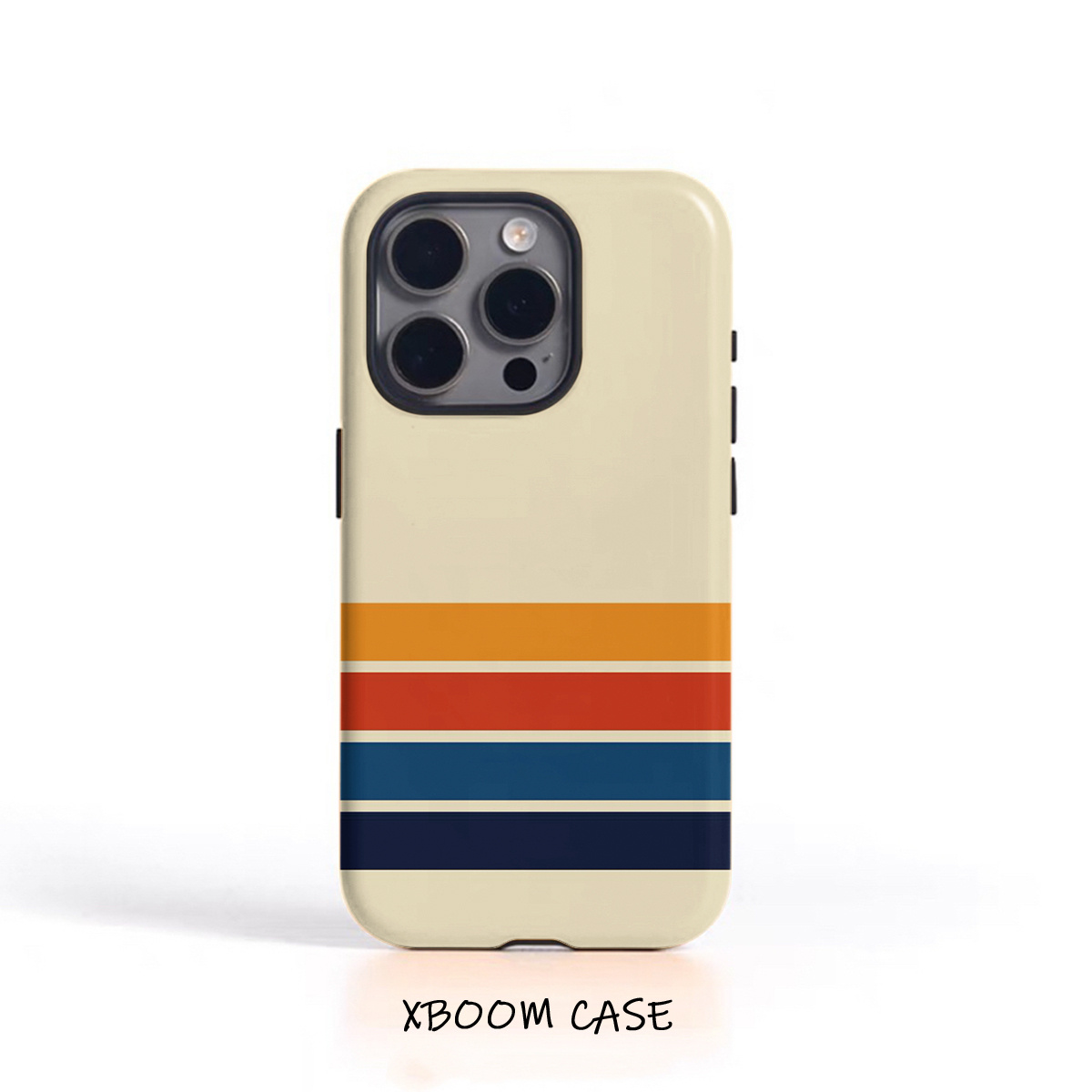Etui za telefon - Modni etui za telefon s pisanim črtastim vzorcem, primeren za Iphone 17 16PM 15Promax 11Pro 12MINI 13Plus 7/8 SE XS -v-1