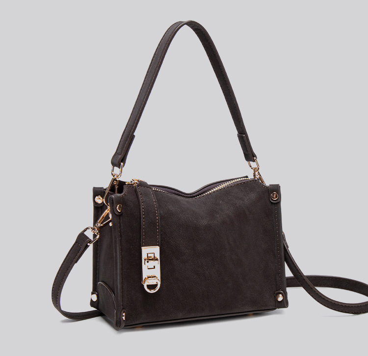 Retro Cowhide Texture Crossbody Bag For Women Casual Tote Bag_voghion.com