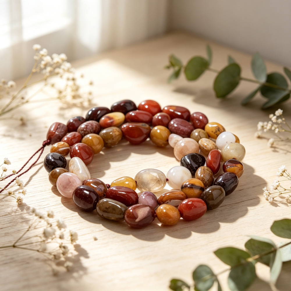 Natural Stone Irregular Mookaite Loose Beads for Jewelry Making