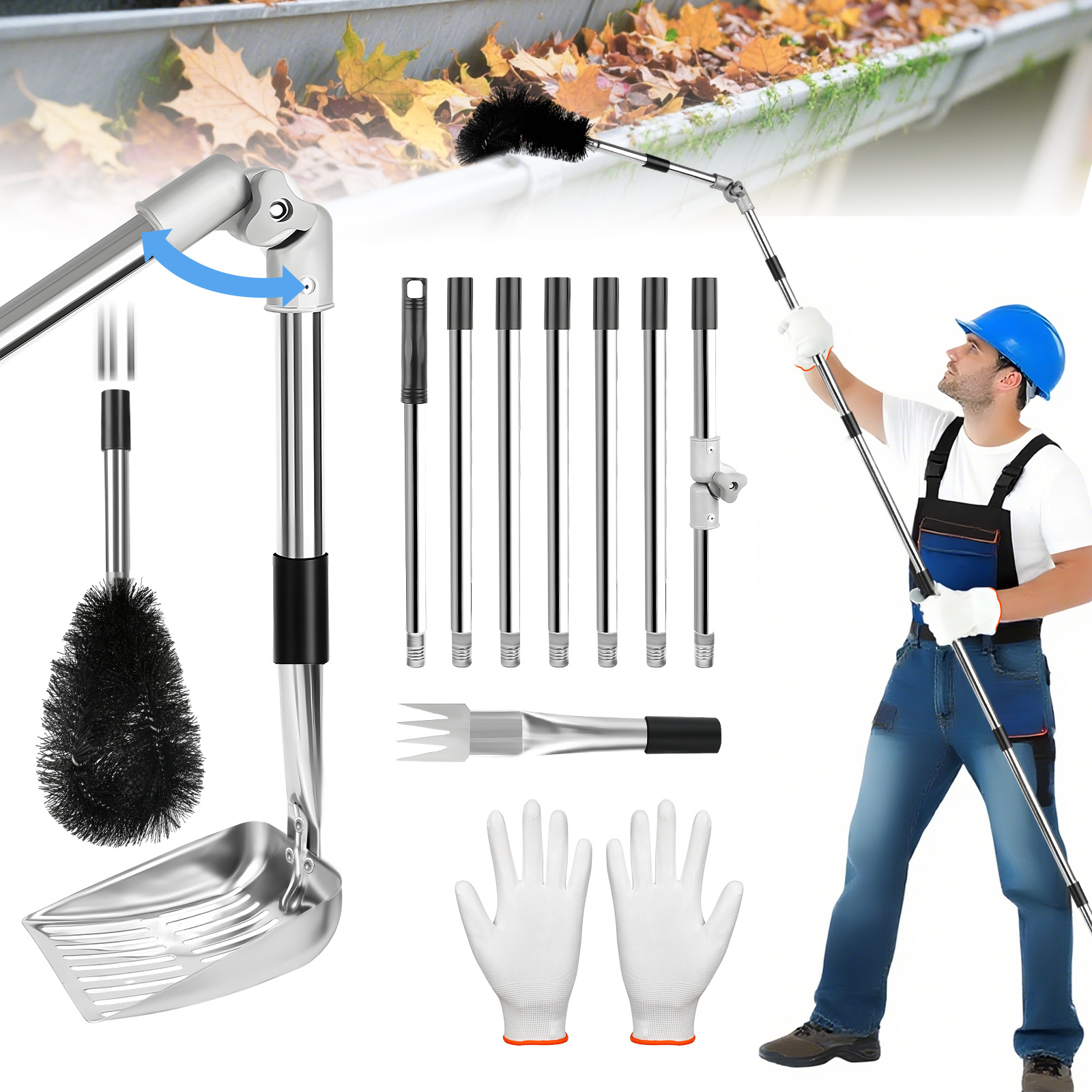gutter cleaner sold on Temu United States