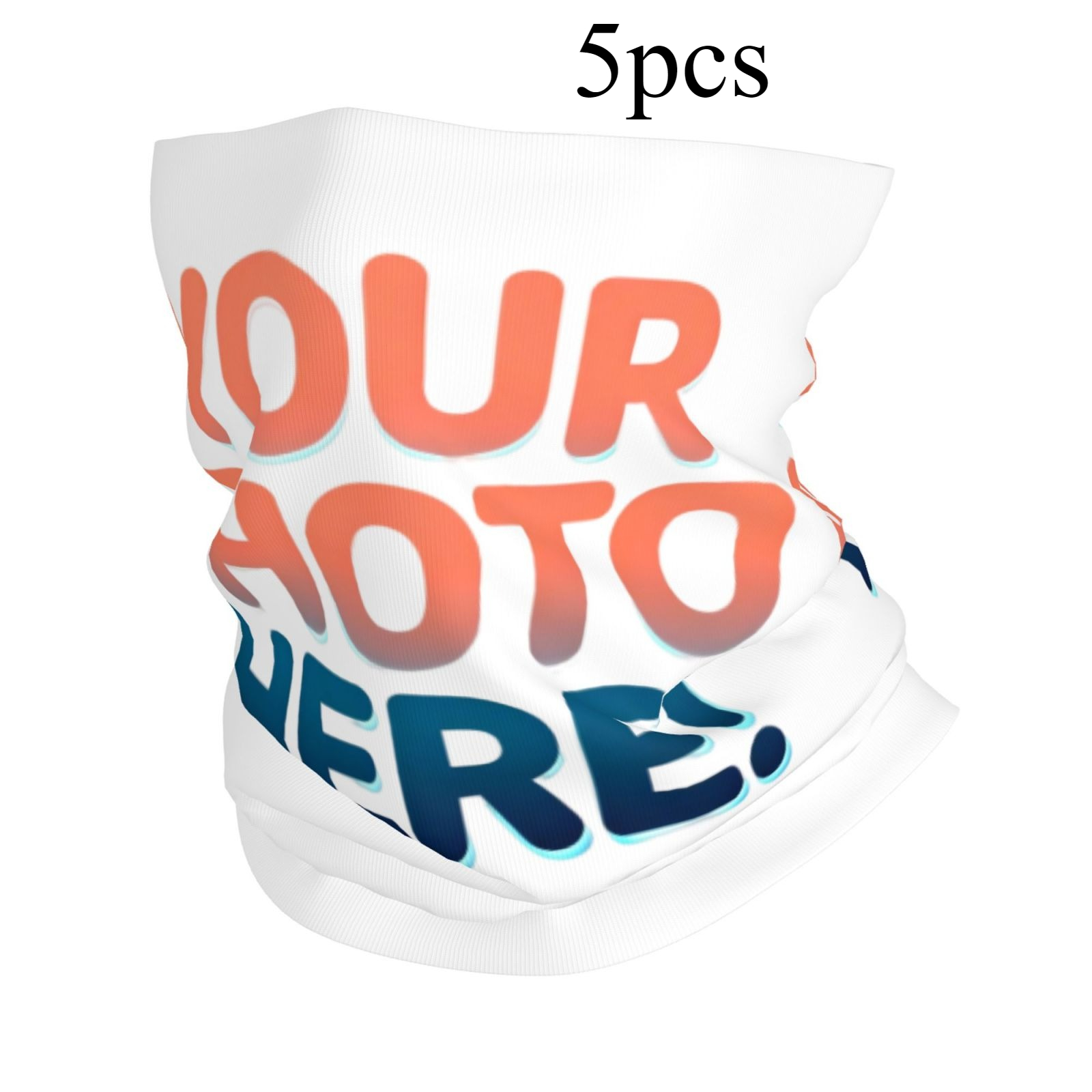 TEMU 5pcs Customized Multifunctional Magic Sports Headscarf | Elastic, Soft, Breathable, Fast Drying, Suitable For Men And Women, Ideal For Hiking,