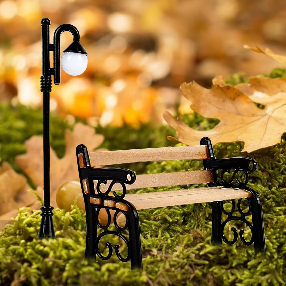 

Pint-sized Charm, Bench & Chair Set - Creative Diy Garden Decor, , Yard Landscaping And Planter Accents