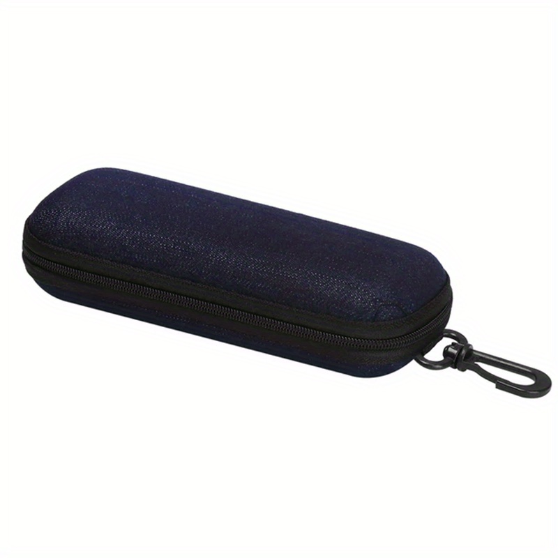 Denim Fabric Glasses Cases Zipper Protection Container Eyeglasses Pencil Case Reading Glasses Box Organizer Carry Bag