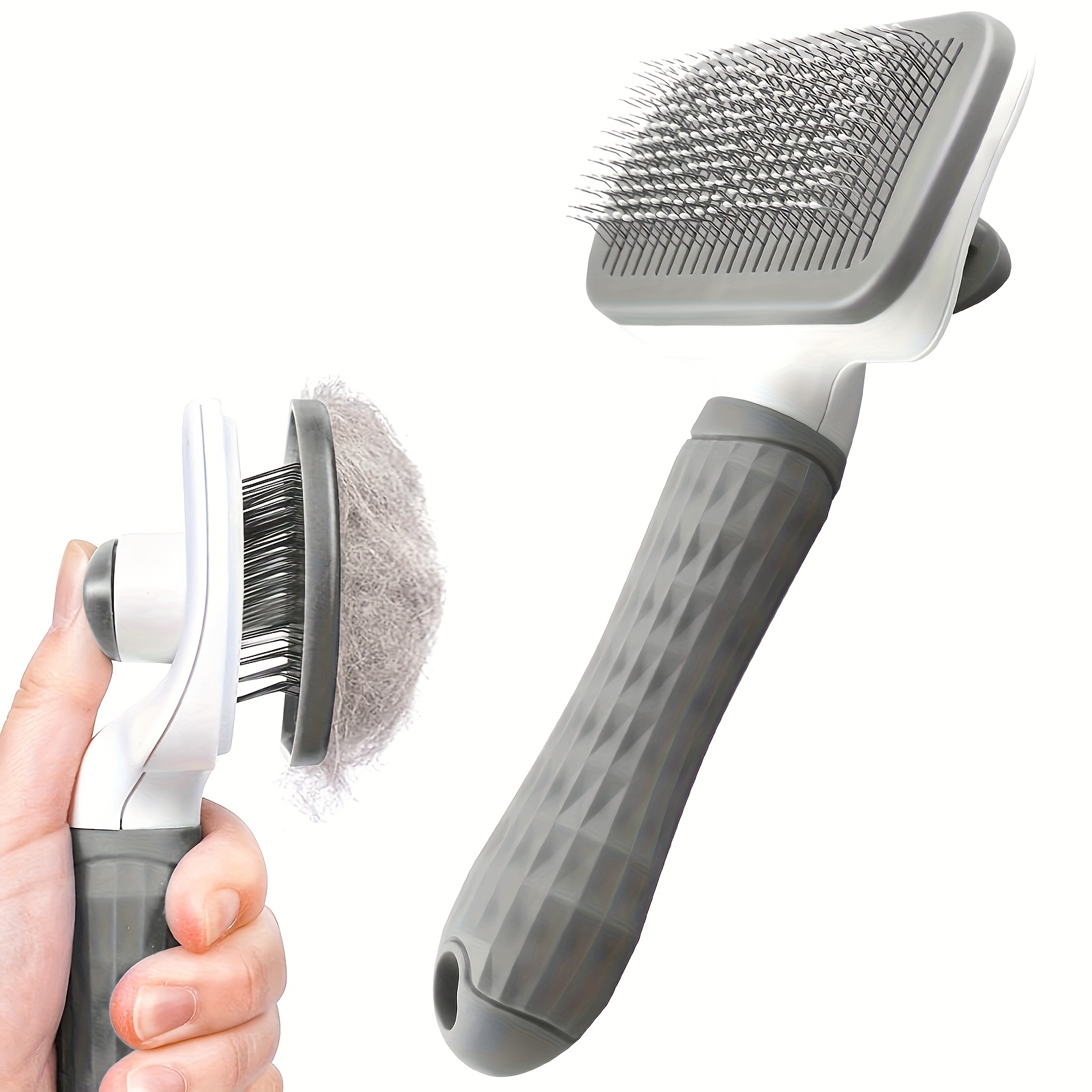 pet self cleaning comb     hair removal comb or   universal comb     square shaped Product details 0