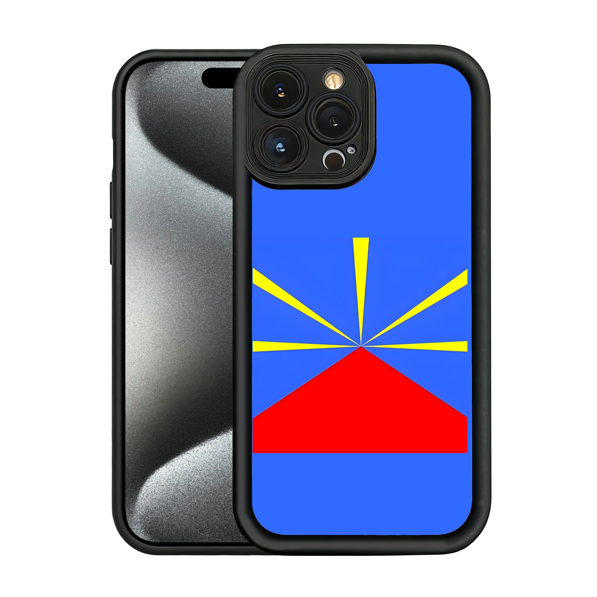 TEMU Coque de téléphone : Drapeau de la , étui de unisexe pour iPhone, design unique, et durable, convient à plusieurs modèles, idéal