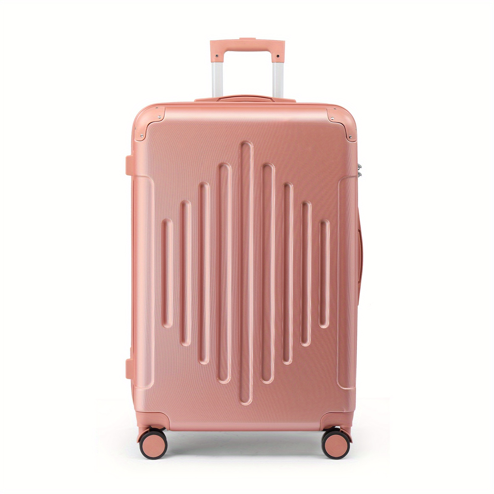 TEMU Valise Cabine ABS Coque Dure 20/24/28 Pouces, Roues Spinner 360°, Serrure TSA, Bagage Léger pour Voyage