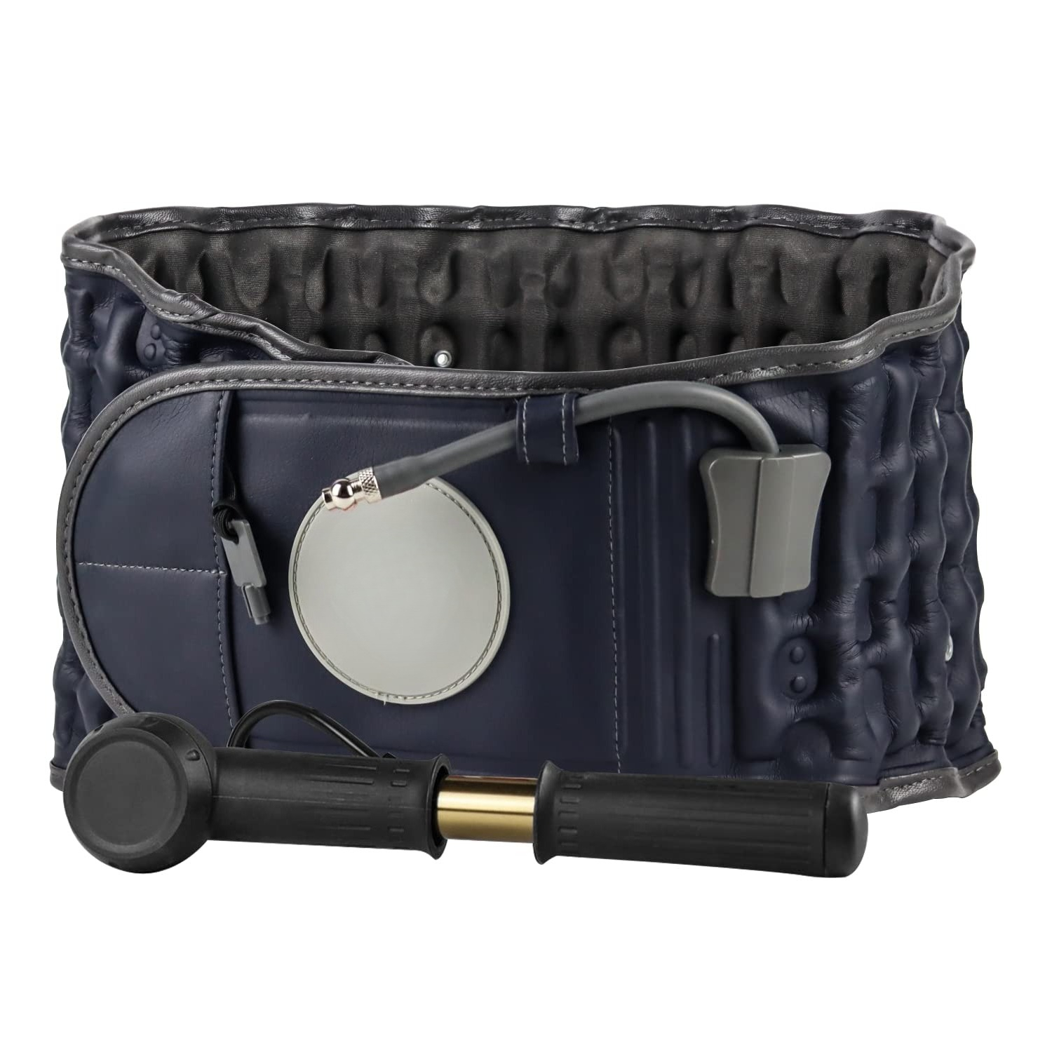 Lumbar Support Belt With 30 H-shaped Columns, Adjustable Extension Strap Up To 49 Inches, Breathable And Daily Use