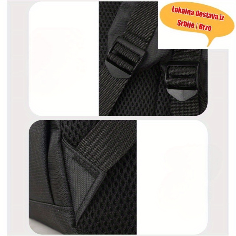 Veliki putni za muškarce, dovoljno prostran za računar, sa elegantnim novim dizajnom, savršen za poslovnu i školsku upotrebu