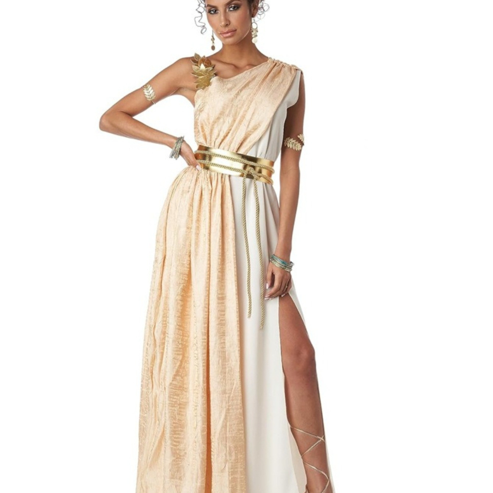 greek dress sold on Temu United States