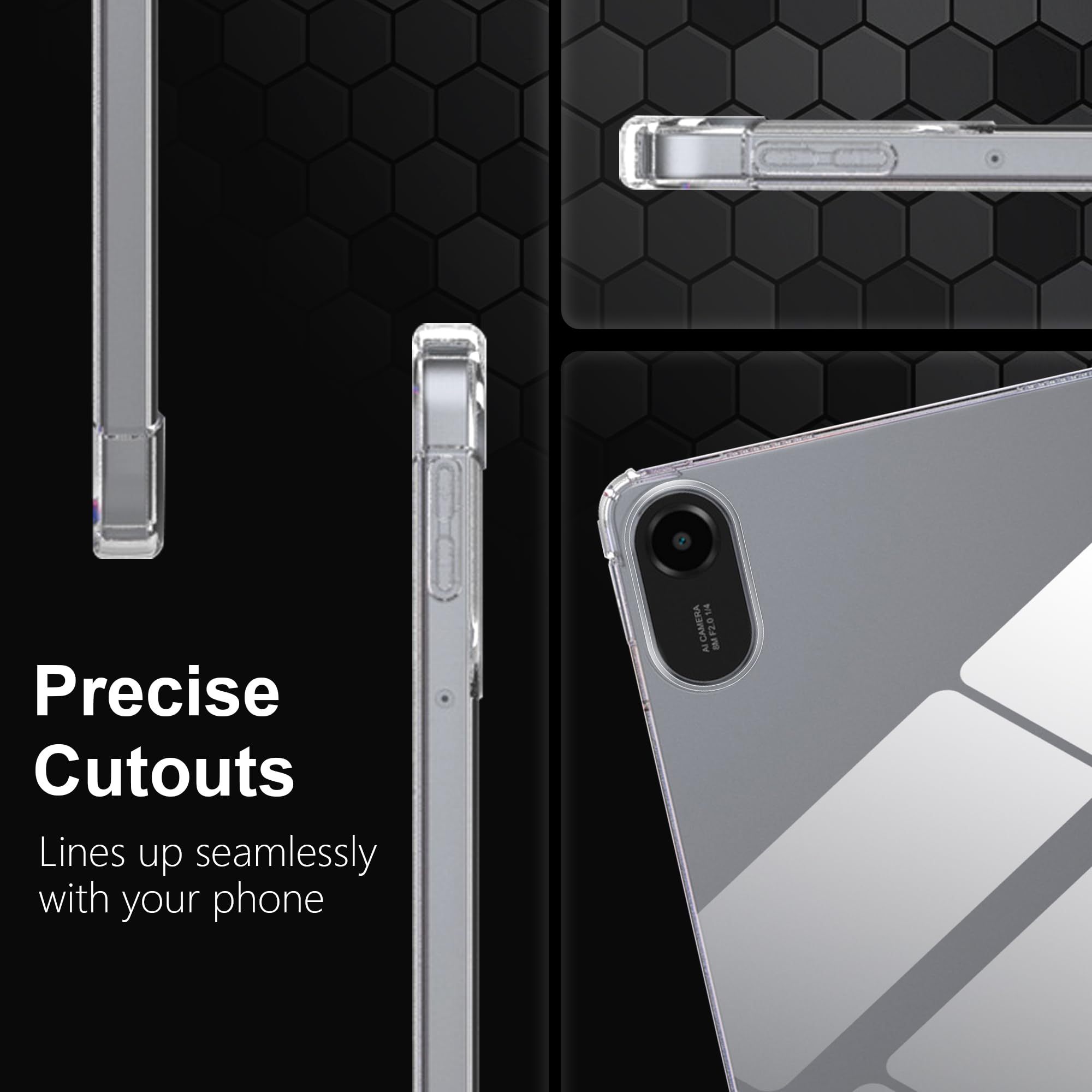 Coque Protection Airbag Mince Coque TPU Souple Pour Xiaomi Redmi Pad 2 Pro 12.1 (2025) - Protection Airbag, Mince, Transparente, Légère Coque Xiaomi Redmi Pad 2 Pro
