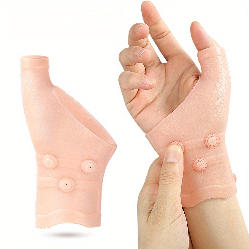 Reusable Magnetic Relaxation Wrist Brace, Wrist Sprain Support Wrist Wrap, Magnetic Relaxation Gloves With Wrist And Thumb Support - Waterproof Wrist Rest Gloves For Wrist And Thumb Support
