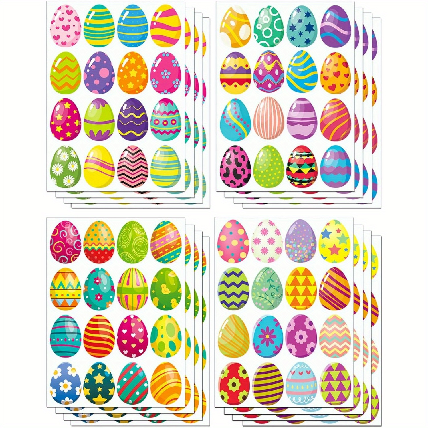 

Sticker Pack - 256pcs, 16 Sheets | Gift Bags, Cards & Envelopes | Fun Party Favors & Decorations, , Bulk