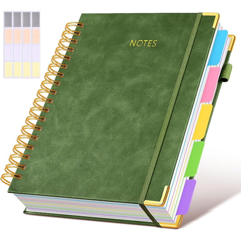 5 subject notebook 500 pages sold on Temu United States