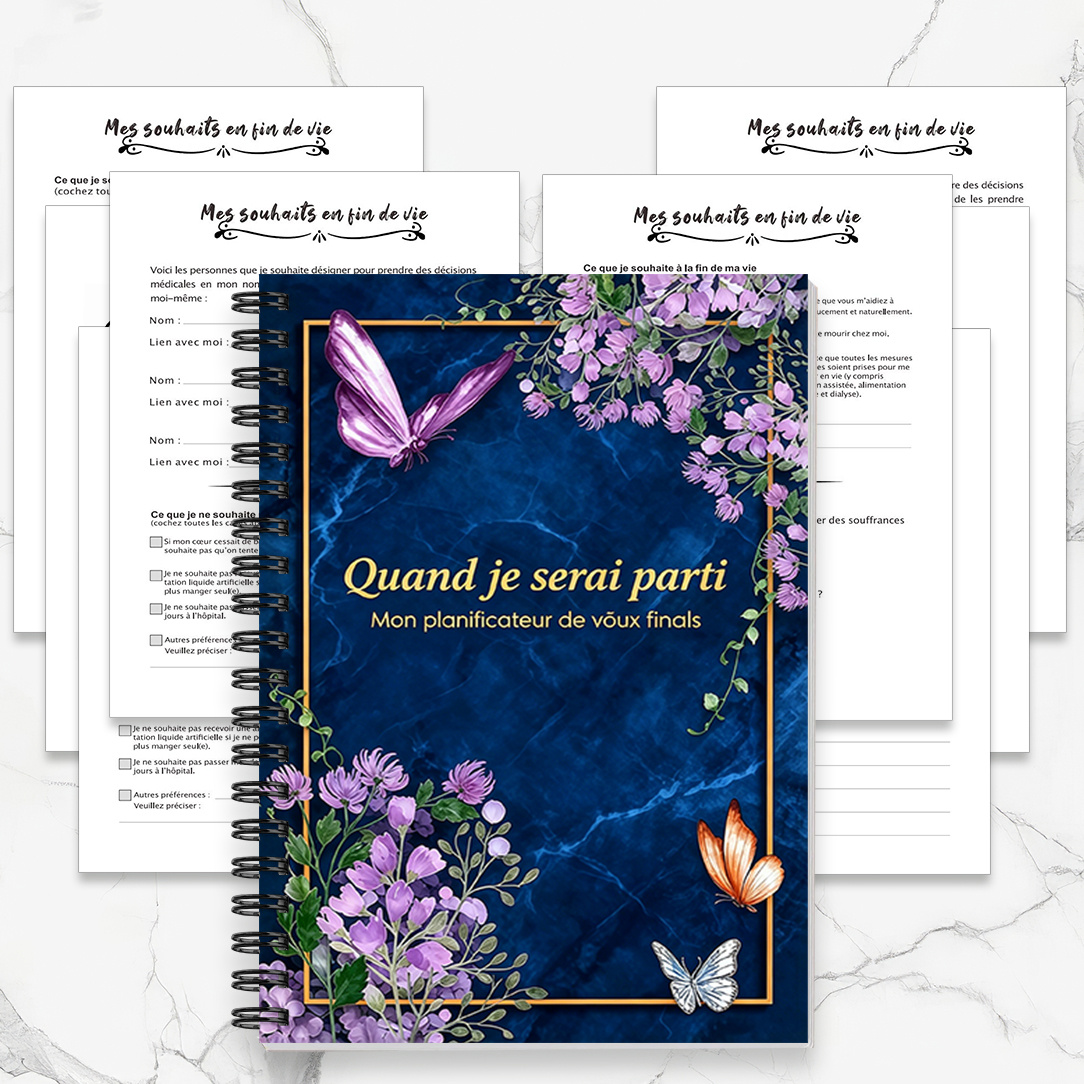 TEMU 1pc Organisateurs Personnels Journal de Vie, Style Or, Pages Intérieures Incluent Liste de Désirs, Détails d'Actifs, Instructions Familiales,