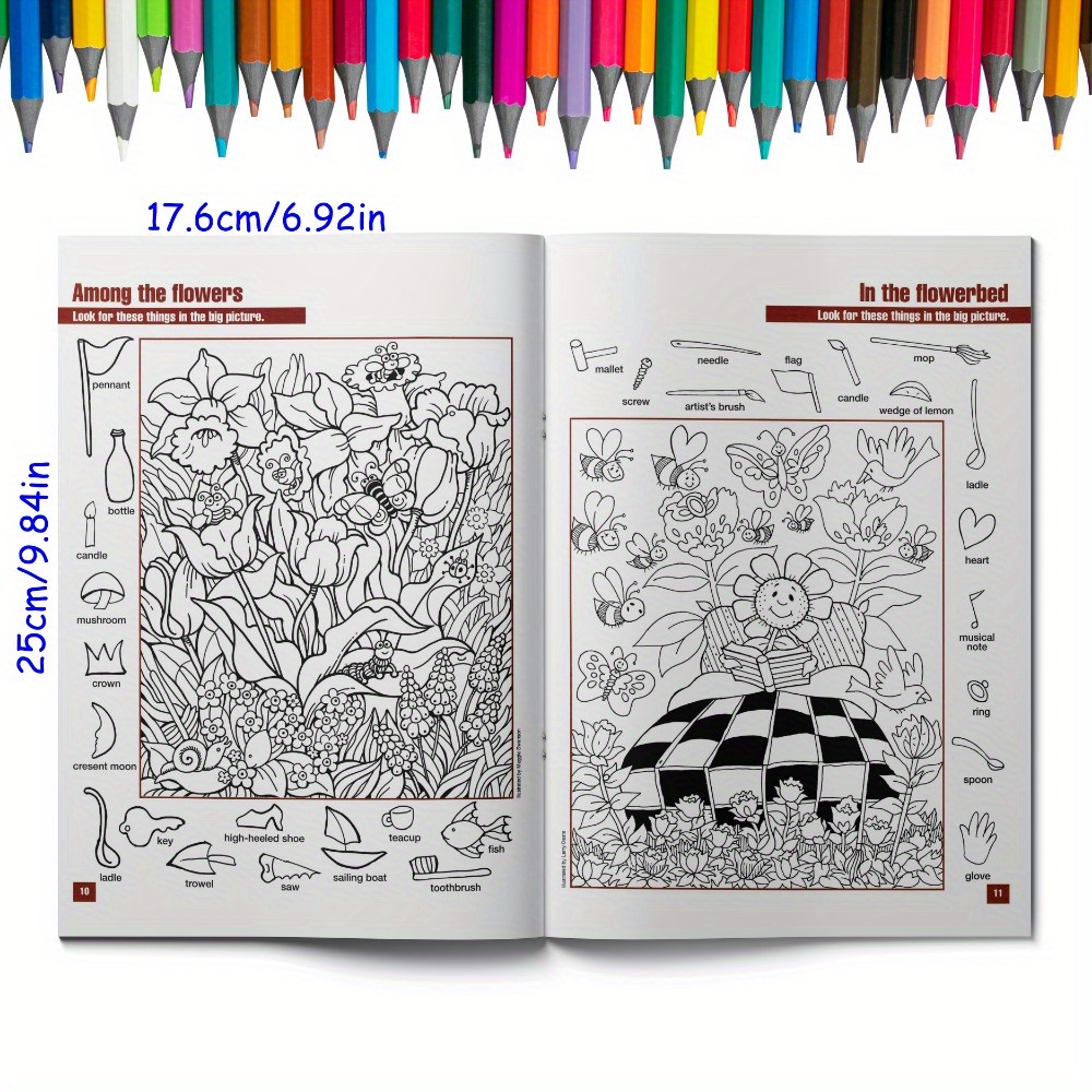 Hidden Picture Adventure: A Fun Seek-and-Find Book to Improve Focus, Attention, and Observation Skills in Children