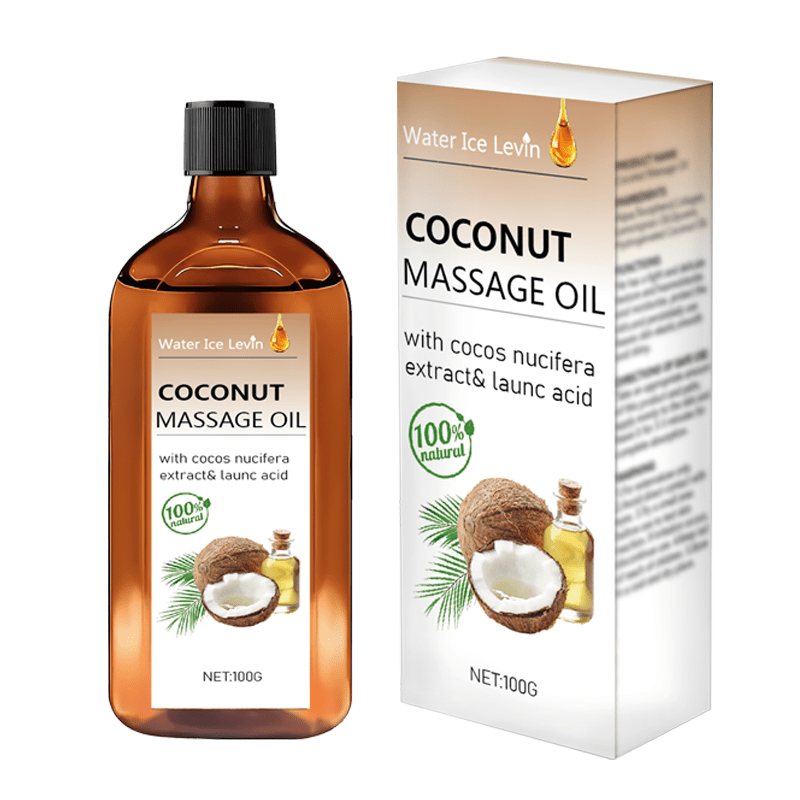 Coconut Moisture Massage Oil - Moisturizing And Hydrating, Smooth And Creamy Light Beige, Suitable for Diffusers And Humidifiers, Long-Lasting Fragrance, Suitable for Face, Body Relaxation, Massage And Light Beige And Hair Care