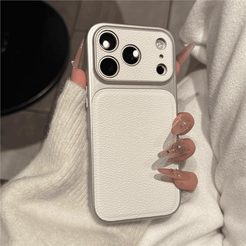 Phone Case - 2026 New Solid Color Couple Case, Creative & Premium Full-cover Shockproof Cover For Women, Compatible With Iphone 17, Iphone Air, 16 Pro Max, 15, 14 Pro, 13 Pro