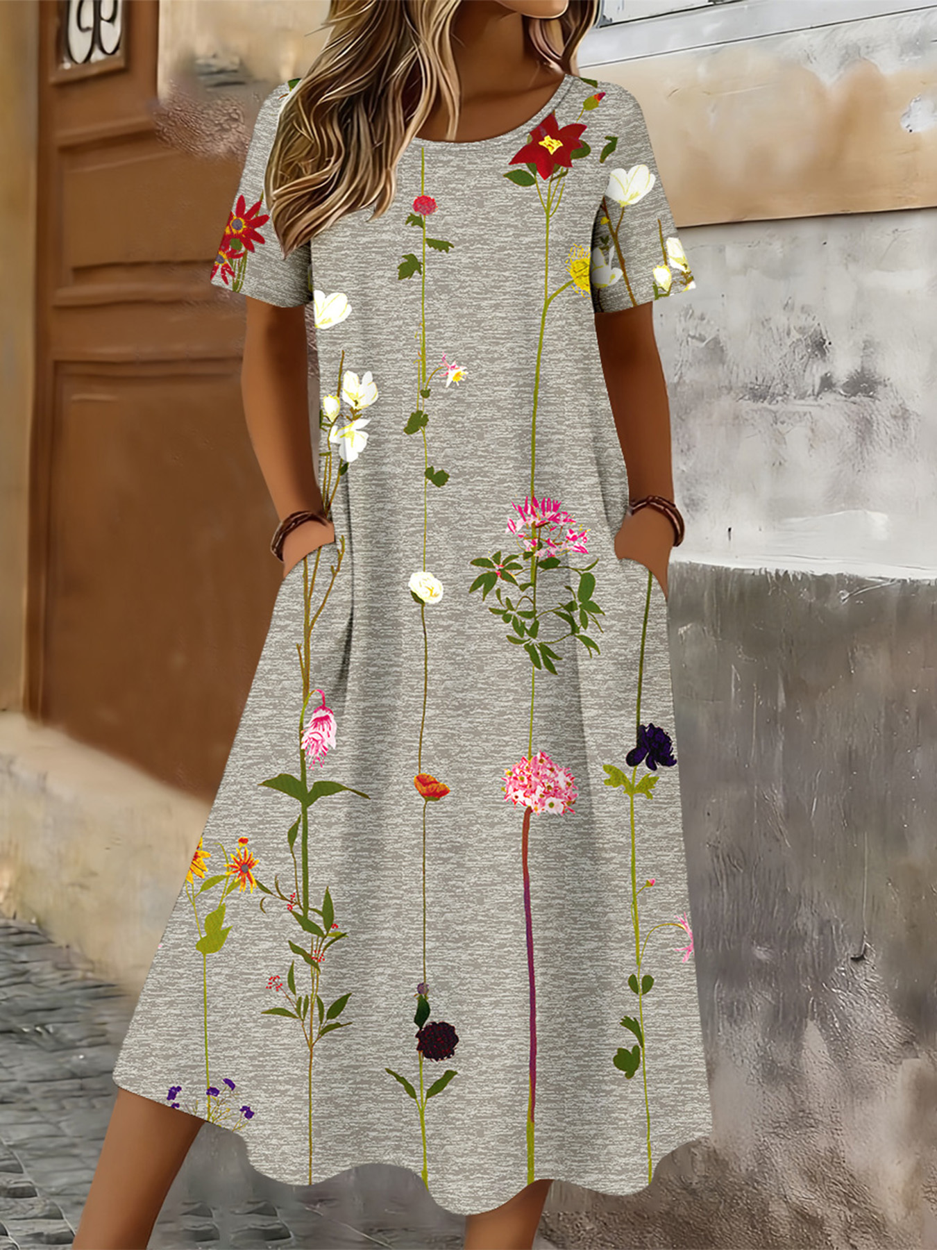 casual dresses for women over 60 sold on Temu United States