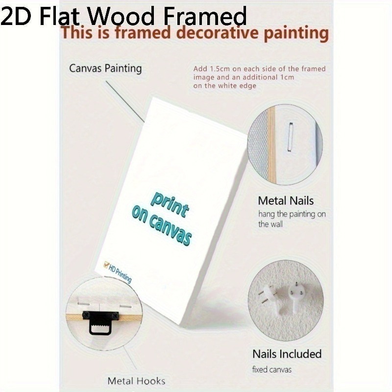 Personalized 2D Flat Custom Poster - Wildflowers Prints Set