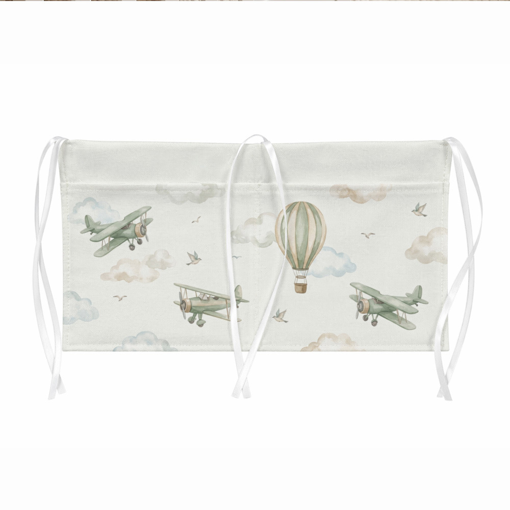 TEMU 1 sac de rangement mural rétro aviation aquarelle, avion et , multi-, 'organisation de placard de porte arrière, idéal pour vêtements,