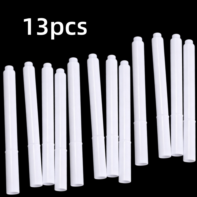 TEMU Lot de 13 marqueurs à craie liquide - Séchage rapide, effaçables, adaptés aux tableaux noirs, verre, fenêtres, tableaux en plastique - Stylos