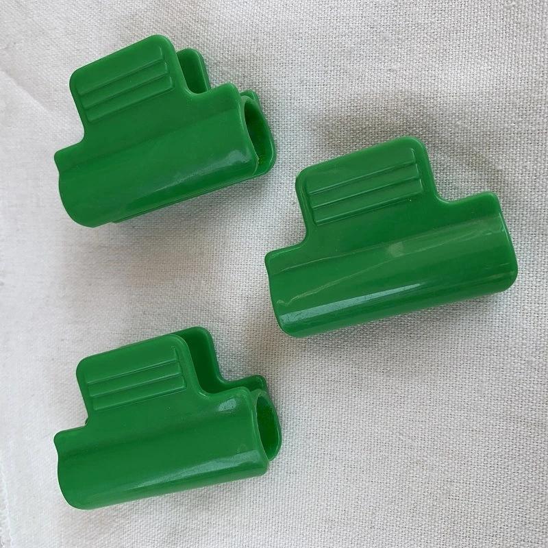 Image of 20pcs Greenhouse Film Clips - Plastic, Grip For Garden Sheds & Flower Arches, Ideal For Shade Netting & Greenhouses, Greenhouse Accessories