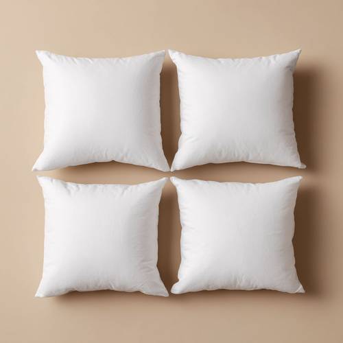 45x45cm throw pillow inserts set of 4 fluffy polyester filled vacuum packed soft and durable home decoration decorative pillows space soft fabric durable filling home textiles holiday lovers