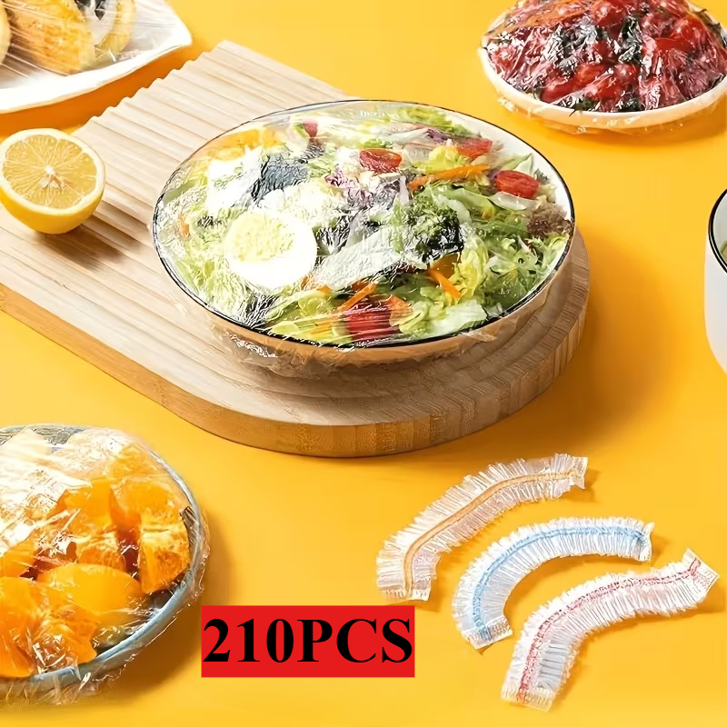 Extra Large Food-Grade Plastic Wrap - 210 Count