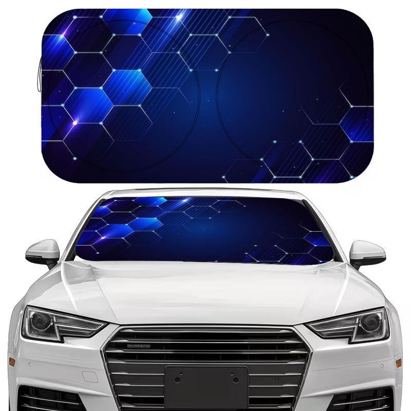 TEMU Parasol para parabrisas de coche, protector parasol para parabrisas con bloqueo UV, visera plegable, mantiene el vehículo , reflexión del y los
