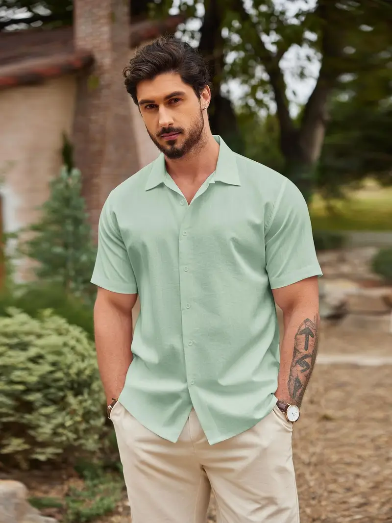 wrinkle free short sleeve dress shirts Buy Faded Brick Oxford Wrinkle Free Short Sleeve Shirt for Short Men