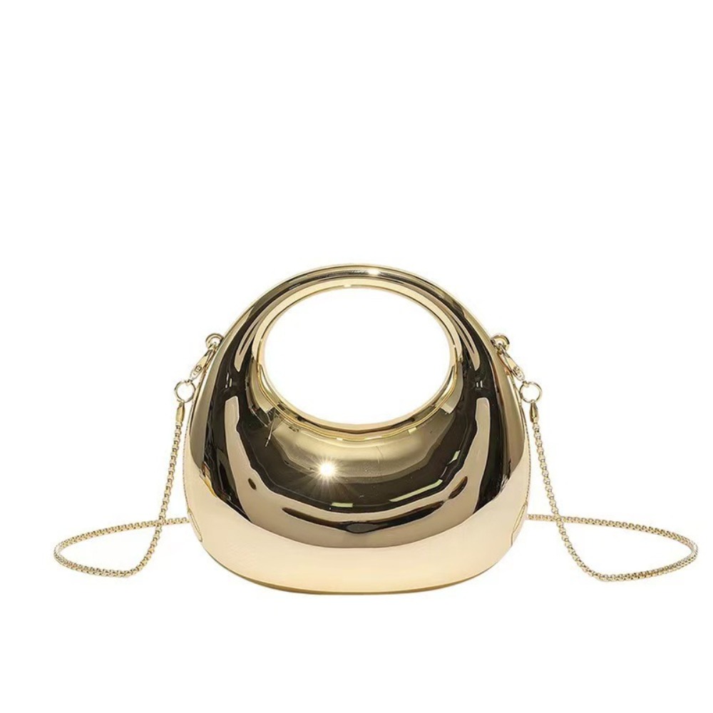 TEMU 1 pieza Bolso de noche de moda de media luna, mini bolso de mujer para , monedas, auriculares, bolso de y bandolera
