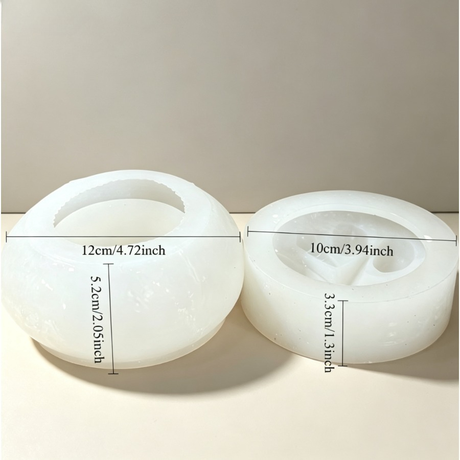 Image of Suitable For Plaster & Candle Making Ocean-themed Silicone Mold - Sea Shaping Jar Mold With Patterns, Flexible For Diy Crafts, Wax & Plaster Molds For Storage Containers, Nautical Decorations
