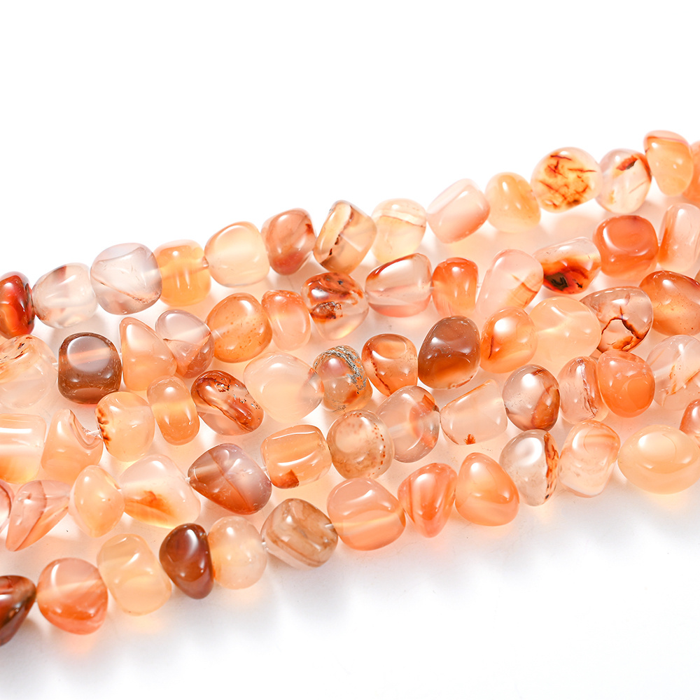 Natural Stone Beads Irregular Agate Multicolor Loose Beads Set