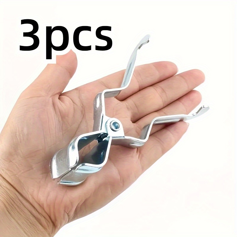 E-shop Drei multifunktionale Campinglicht-Clips, Metall-Eisenclips, Tissue-Haken, Kleiderbügel, Gewürzhaken, Campingzelt-Verlängerungen,