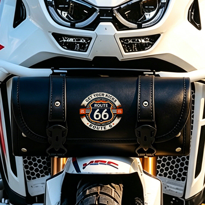 TEMU 1 borsa da moto/automobile retr簷 con stampa della , borsa per serbatoio carburante, borsa da moto classica �� Design di grande capacit�, adatta