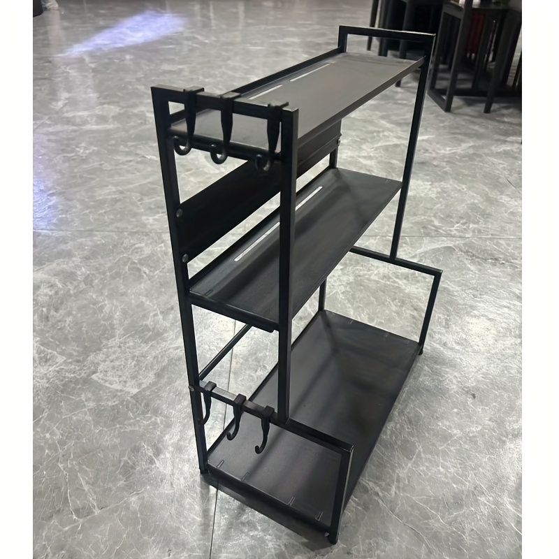 A Versatile Kitchen Storage Solution Featuring a 2-3 Tier Rack for Spices, Candies, And Seasonings, Designed to Optimize Space in Your for Home And Kitchen. This Sturdy Steel Construction Is Perfect for Countertop Use And Compact Stove Organization 7 A Versatile Kitchen Storage Solution Featuring a 2-3 Tier Rack for Spices, Candies, And Seasonings, Designed to Optimize Space in Your for Home And Kitchen. This Sturdy Steel Construction Is Perfect for Countertop Use And Compact Stove Organization - Image 7