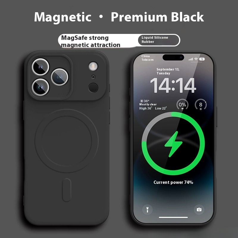 TEMU Phone Case: Liquid Silicone Phone Case Suitable For Iphone 17 Pro Max, 17 Pro, 17 Air, 17, 16, 15, 14, 13, 12 Pro Max, And 16 Pro Max. Supports