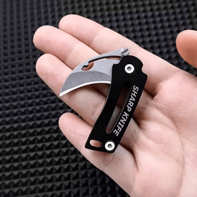 Mini Folding Pocket Knife, Lightweight and Portable with Sharp Blade