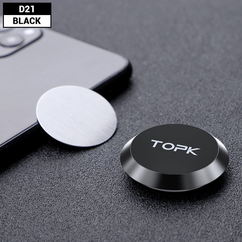 TEMU Support de téléphone magnétique universel pour voiture, support adhésif pour de bord avec plaque métallique, compatible avec la navigation