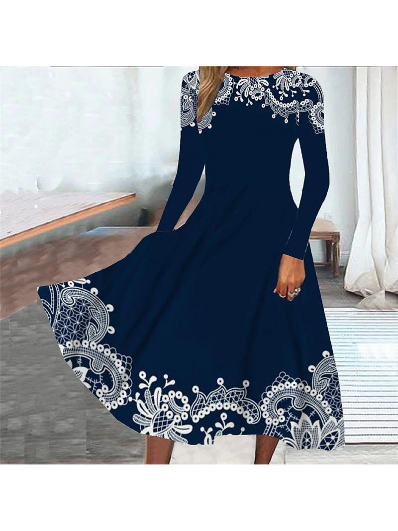 princess polly baby blue dress winter dresses sold on Temu United States main image 1