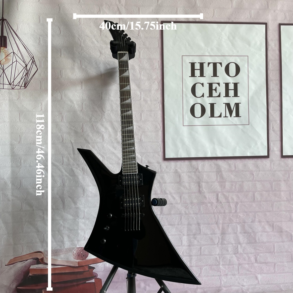factory modern left handed explorer electric guitar ke model - Temu