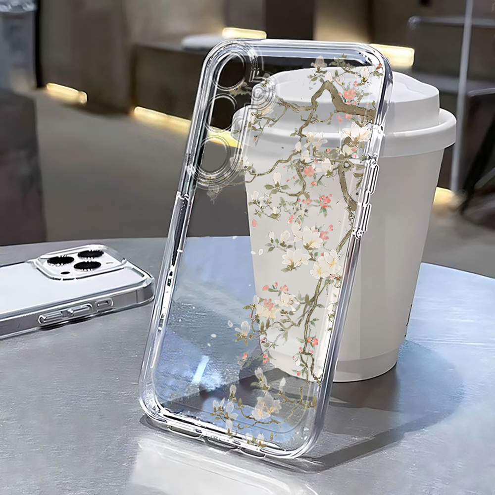 TEMU Чохол для телефону: повністю обгорнутий TPU чохол для for Samsung Galaxy S25/S24/S23/S22/S21 Ultra, Plus, FE та