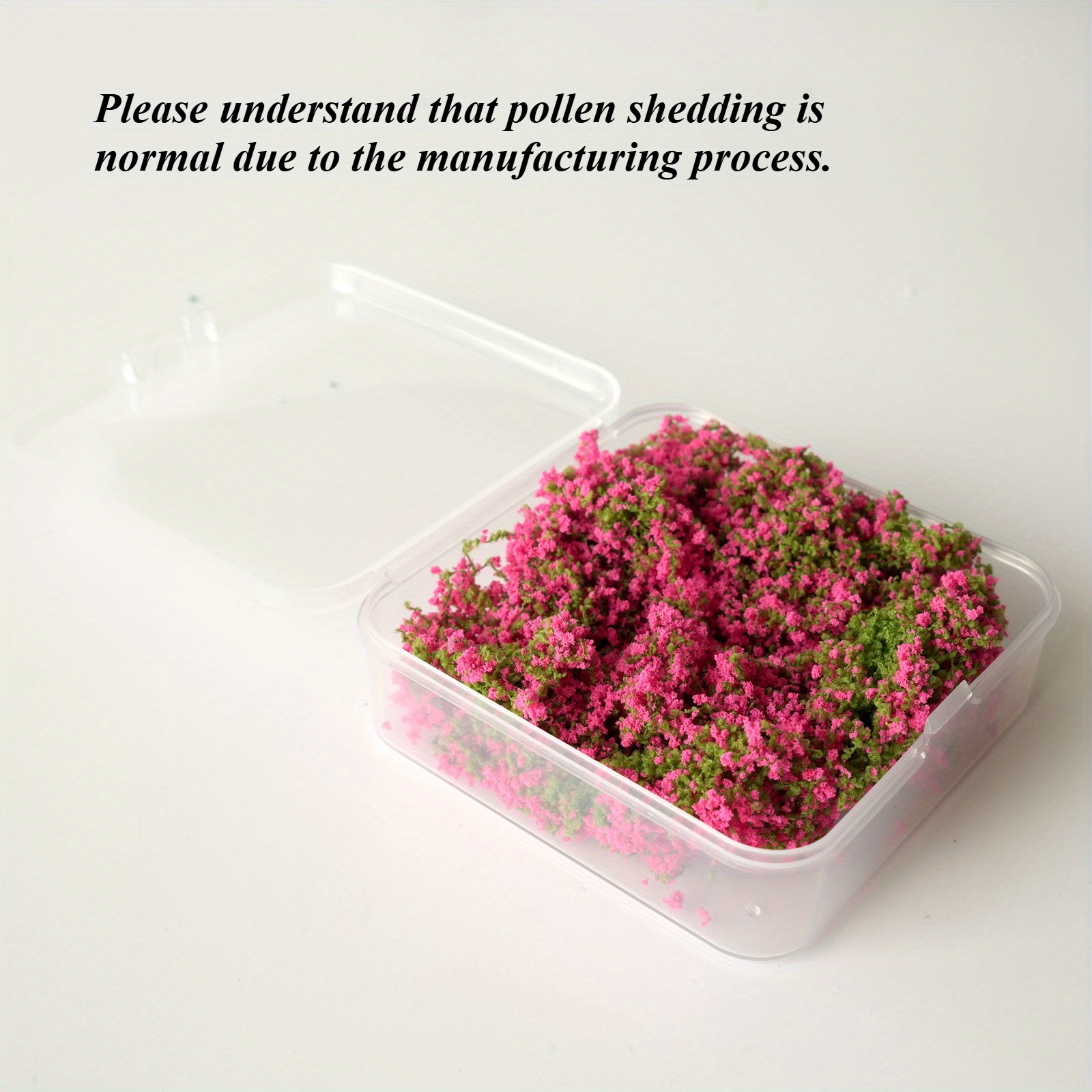 A Box Of Miniature Model Colorful Flower Vines, Simulation Vine With Storage Box For Diy Mini Model Railway Garden Architecture Diorama Scenery Landscape Layout