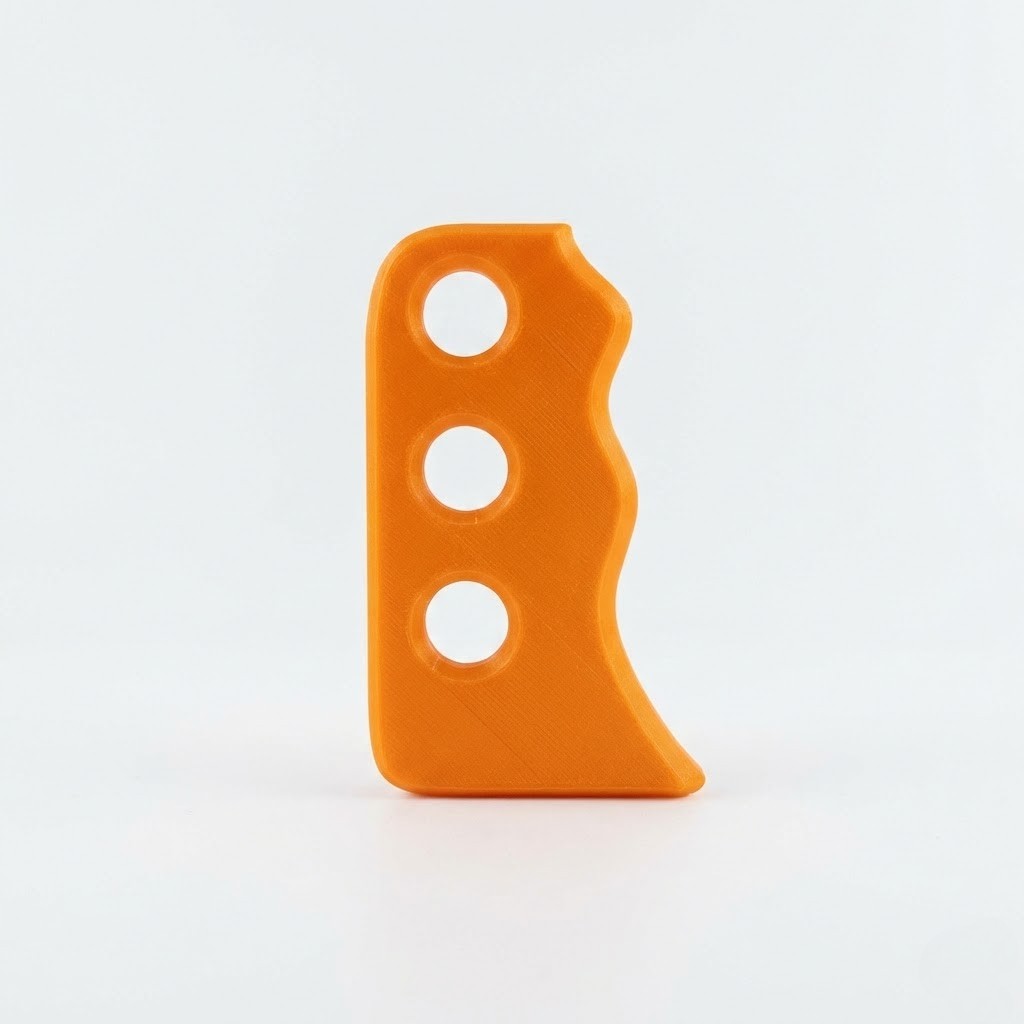 TEMU 1pc 3d-printed Ceramic Rib Tool | Professional Ceramic Pottery Tool For Beginners, Suitable For Clay Sculpture And Projects, Plastic Material