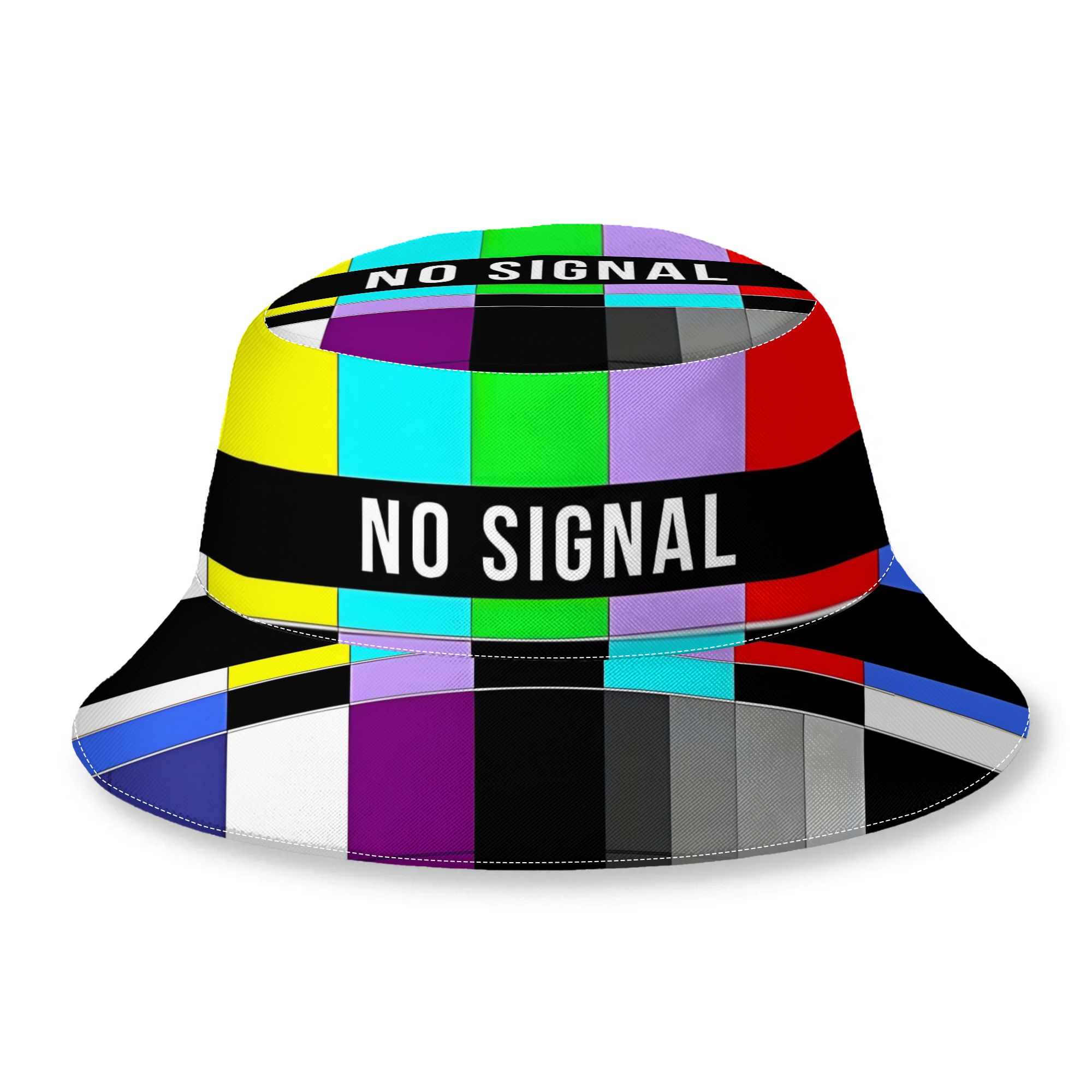 TEMU Poster Creative Printed Bucket Hat Suitable For Beach Vacation, Daily Casual Wear, Outdoor Sports Unisex