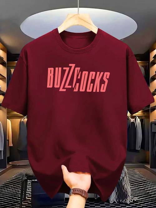 band graphic punk rock style vintage music trend sports mens short sleeve t shirt for summer mens wear