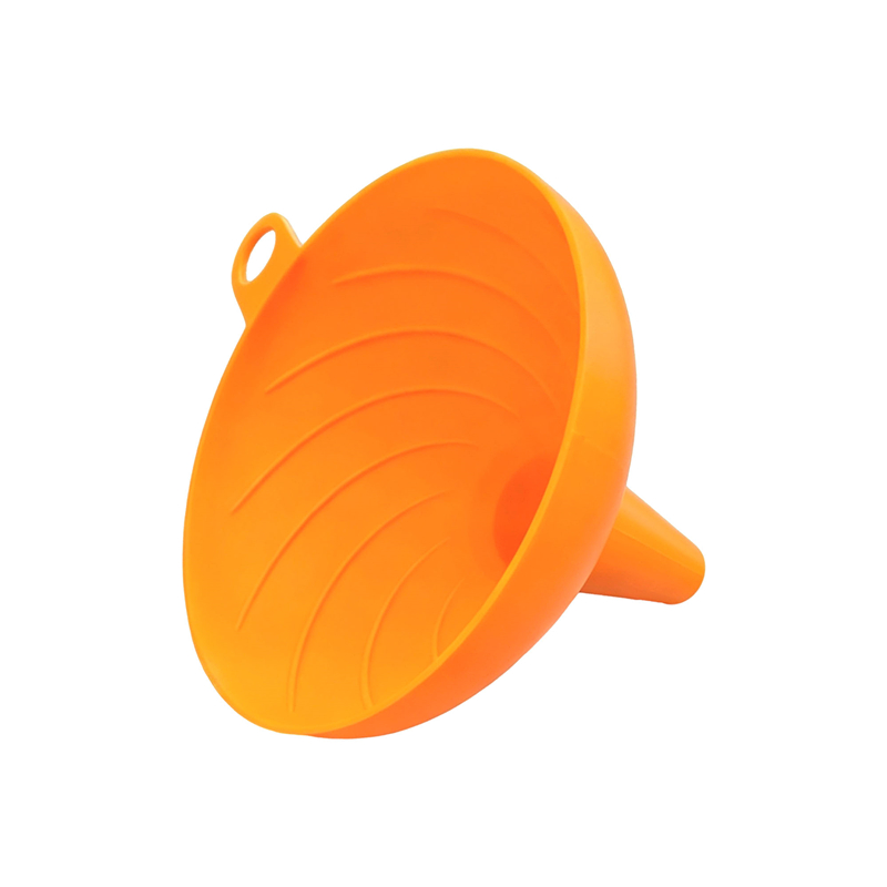 TEMU 1pc Orange 3d-printed Funnel For Car Windshield Washer Fluid, Built- , Quick Refill Filling Tool For Vehicle Glass Water