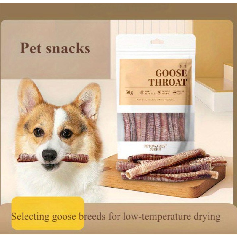 goose throat   and cats   dental treats to support oral health long lasting baked snacks for training and chewing Product details 3