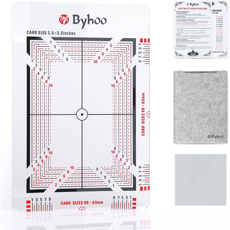 card grading kit sold on Temu United States